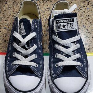 Size 1 - Youth - Converse - All Star - Navy - NEW but does slight rub on tag